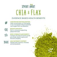 Sprout About Chia & Flax Microgreen Powder